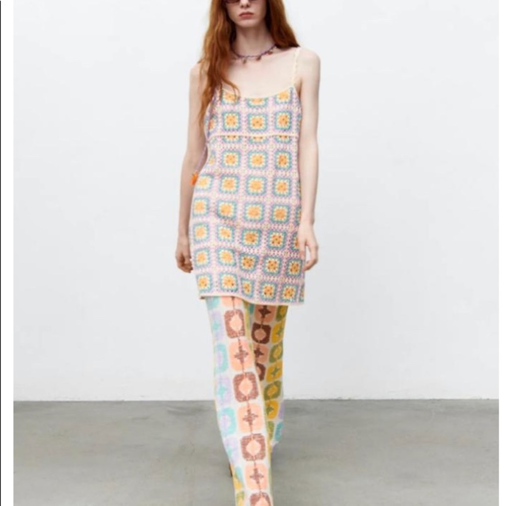 🔥Host Pick🔥Zara Crochet Dress NWT Size M & Size S